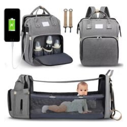 Mochila Cuna 3 en 1 – ¡Tu Aliada Todo Terreno para Mamás Modernas!🎒